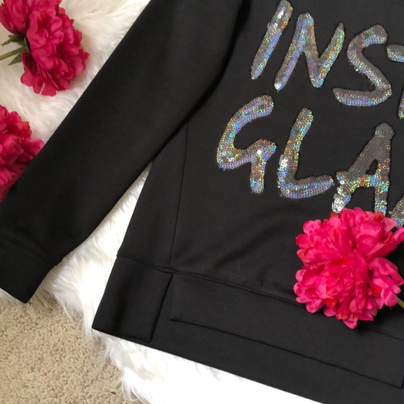 Juicy Couture Insta Glam Sequined Sweatshirt - Picture 4 of 4